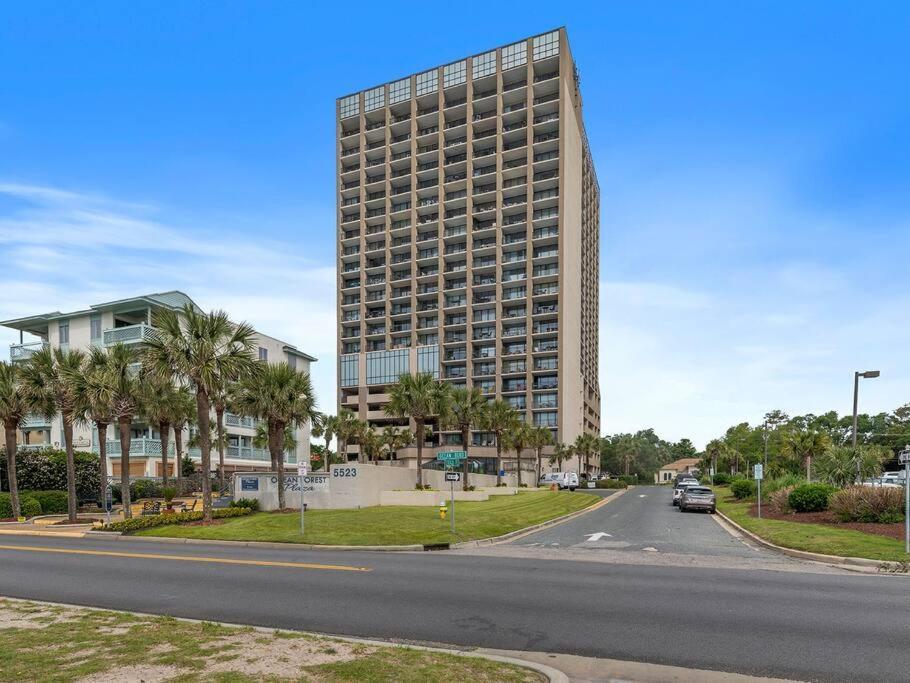Cabana Palms - Oceanfront Renovated King Bed Sauna Myrtle Beach Bagian luar foto